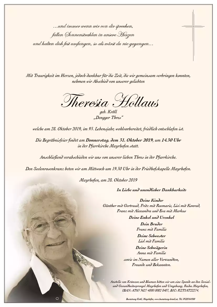 Parte von Theresia Hollaus